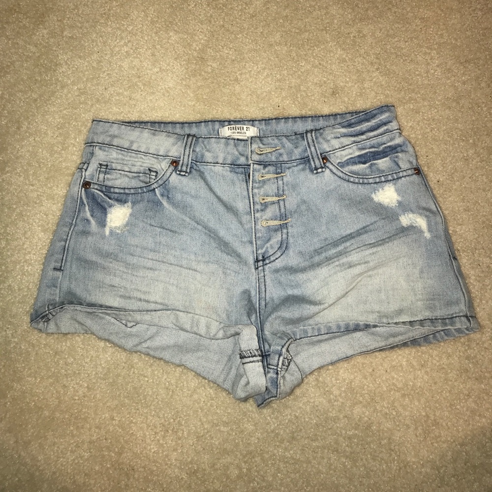 High Waisted Forever 21 Shorts
